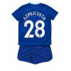 Chelsea Cesar Azpilicueta #28 Hjemmedraktsett Barn 2022-23 Kortermet (+ korte bukser)